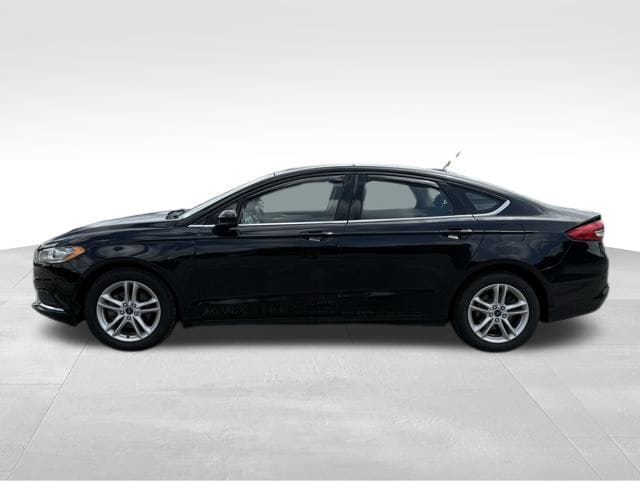 Used 2018 Ford Fusion SE with VIN 3FA6P0H70JR117592 for sale in Wilmington, NC