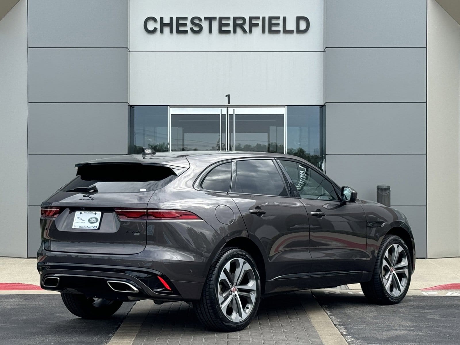 Certified 2021 Jaguar F-Pace R-Dynamic S with VIN SADCT2FU0MA688709 for sale in Chesterfield, MO