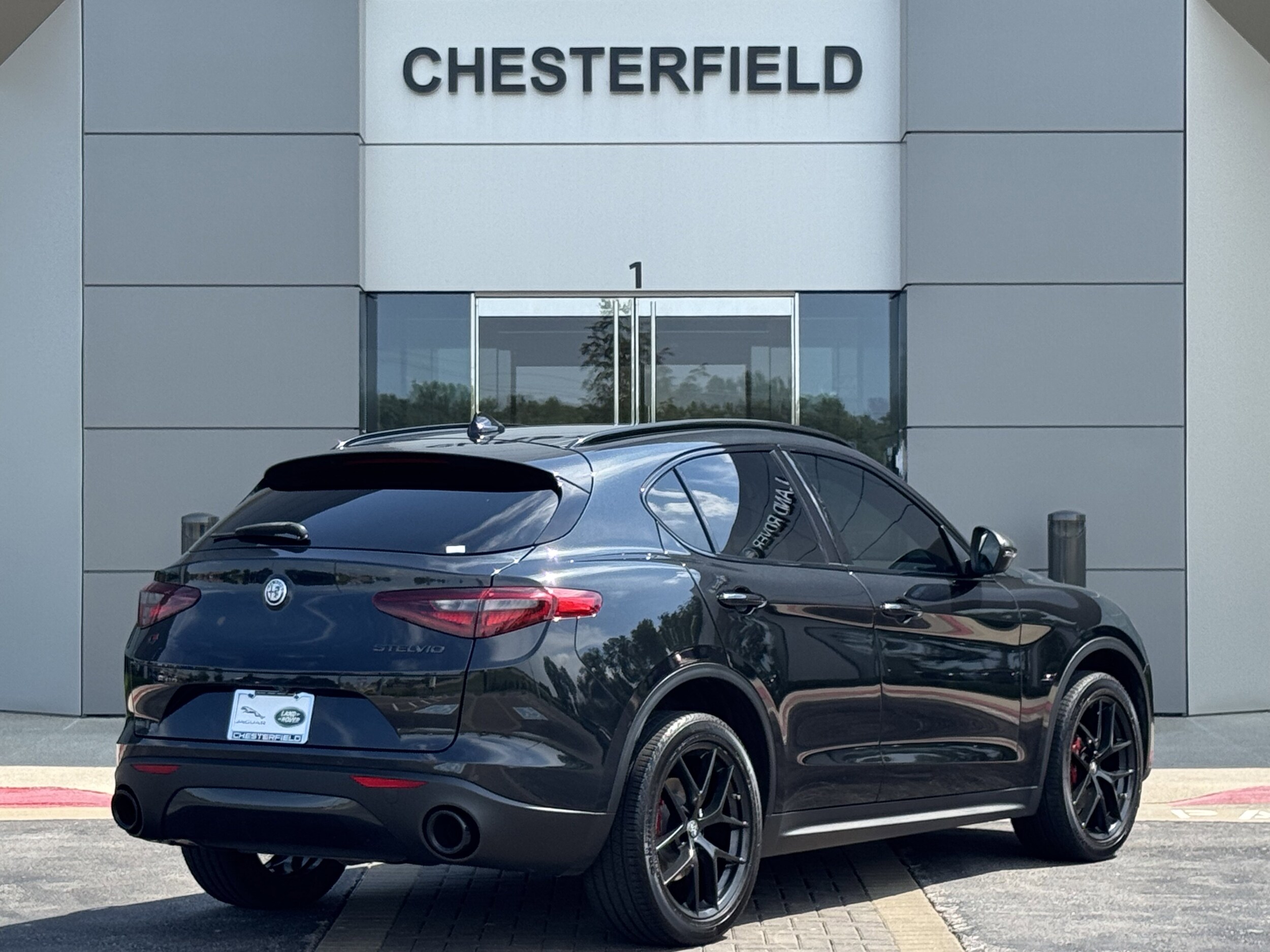 Used 2019 Alfa Romeo Stelvio Ti Sport with VIN ZASPAKBN6K7C46794 for sale in Chesterfield, MO