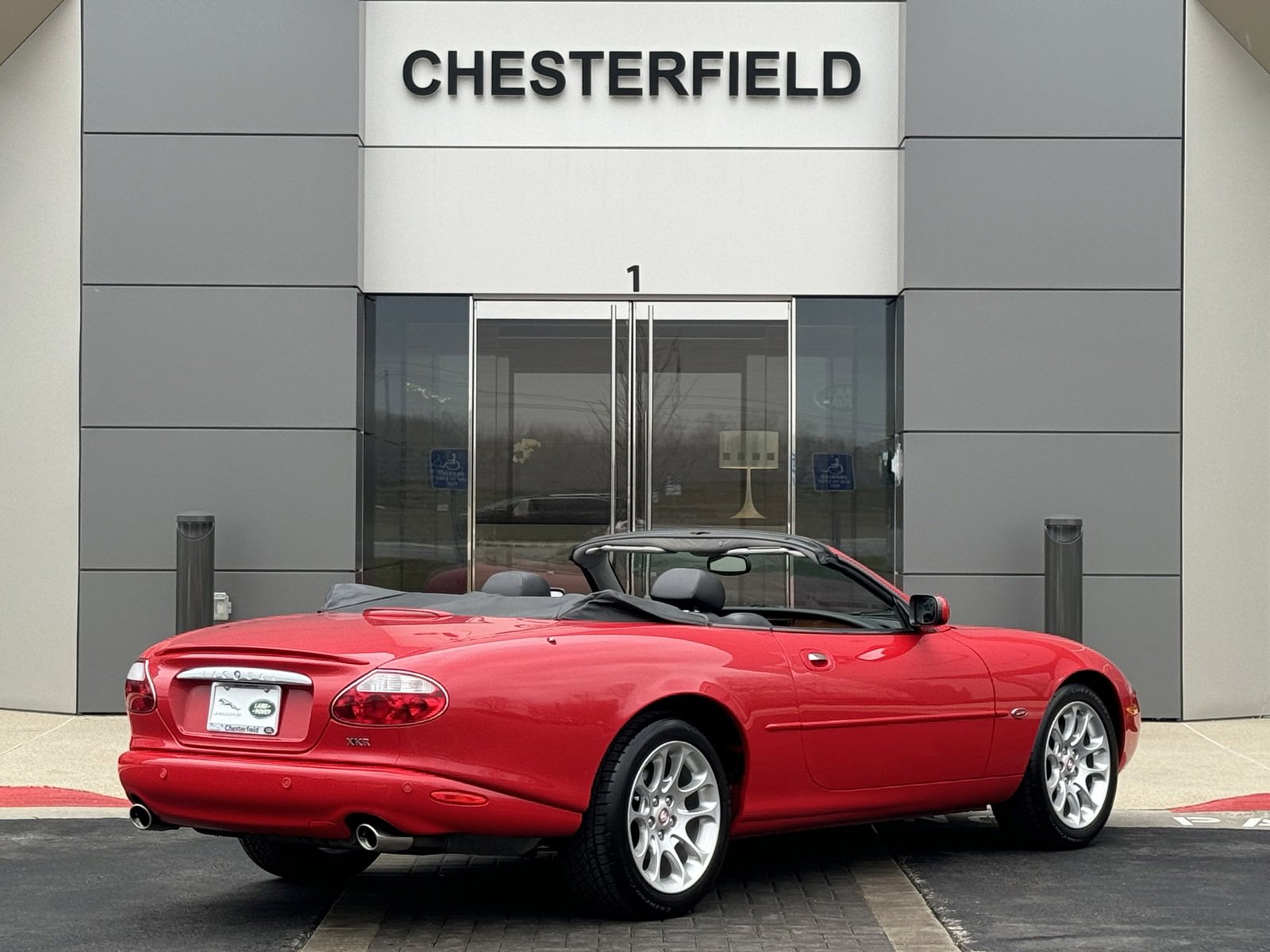 Used 2001 Jaguar XK Series XKR Convertible with VIN SAJDA42B51PA16549 for sale in Chesterfield, MO