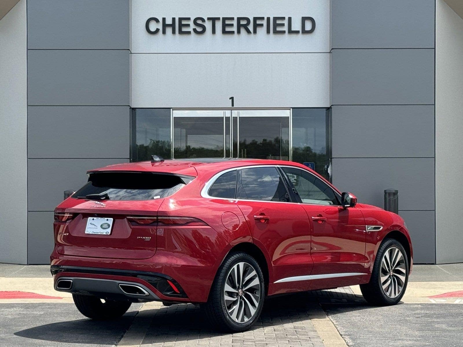 Certified 2021 Jaguar F-Pace R-Dynamic S with VIN SADCT2FU6MA673972 for sale in Chesterfield, MO