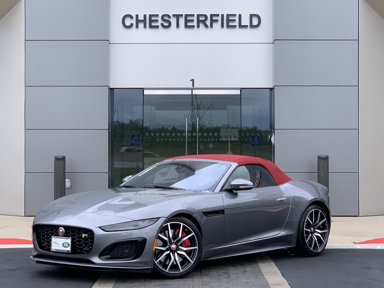 Certified 2023 Jaguar F-TYPE R with VIN SAJD55FE2PCK81358 for sale in Chesterfield, MO