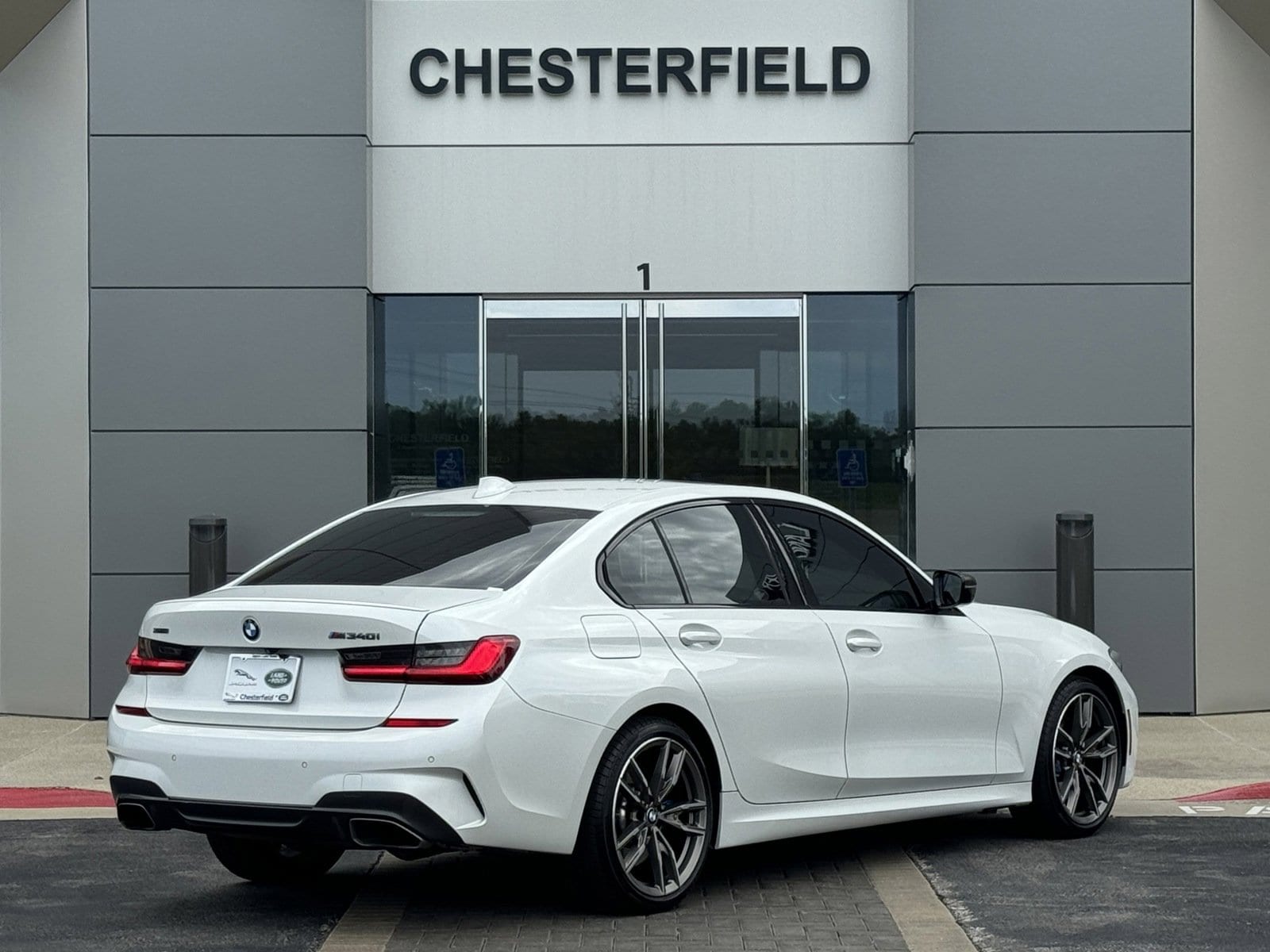 Used 2020 BMW 3 Series M340i with VIN WBA5U9C02LFH13008 for sale in Chesterfield, MO