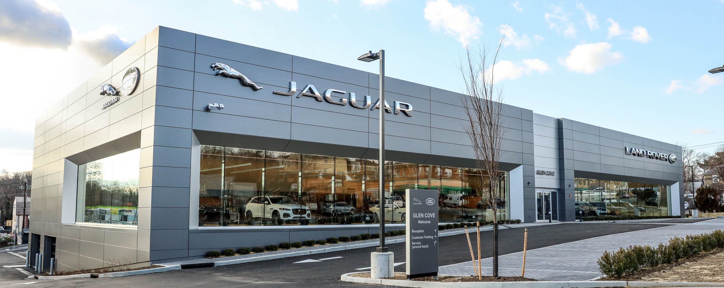 Jaguar Glen Cove Showroom Exterior