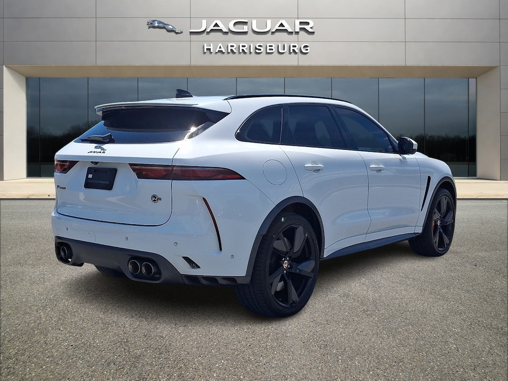 Used 2021 Jaguar F-PACE SVR P550 AWD Automatic Sport Utility