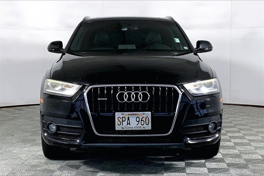 Used 2015 Audi Q3 Premium Plus with VIN WA1EFCFS8FR008330 for sale in Honolulu, HI