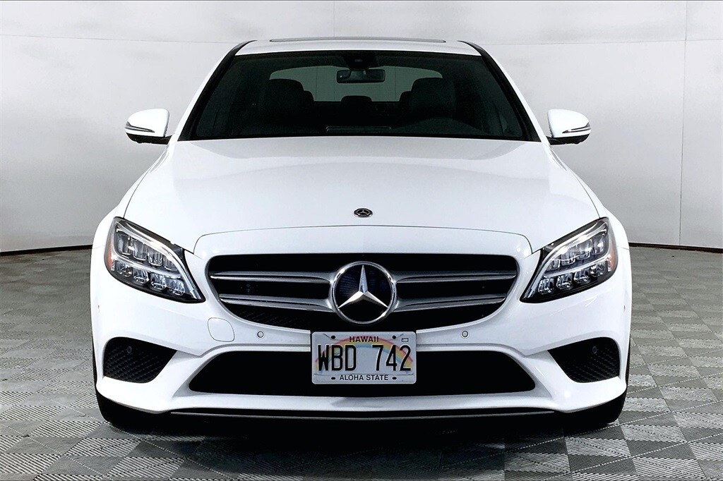 Used 2020 Mercedes-Benz C-Class Sedan C300 with VIN W1KWF8DB8LR574726 for sale in Honolulu, HI