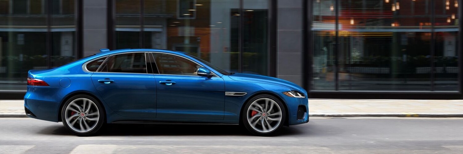Jaguar XF Blue Jaguar XF Exterior