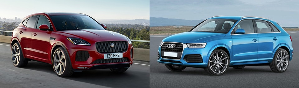 Jaguar E PACE vs. Audi Q3 SUV Comparison