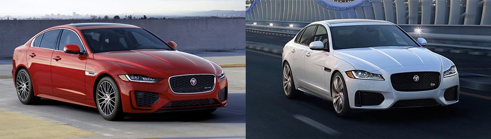 Jaguar XE vs XF
