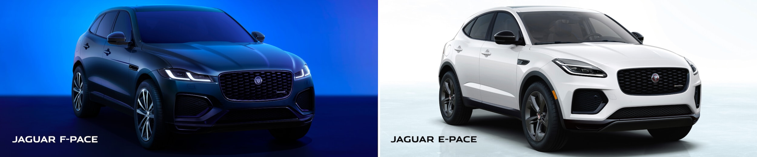 Jaguar E-PACE VS. Jaguar F-PACE