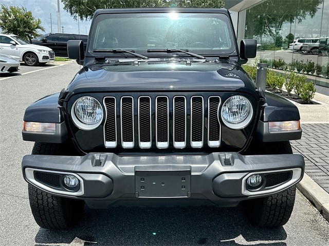 Used 2021 Jeep Wrangler Unlimited Sahara with VIN 1C4HJXEG5MW812766 for sale in Lakeland, FL