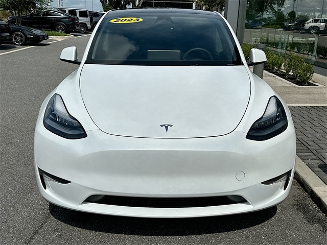 Used 2023 Tesla Model Y Long Range with VIN 7SAYGDEE2PA081332 for sale in Lakeland, FL