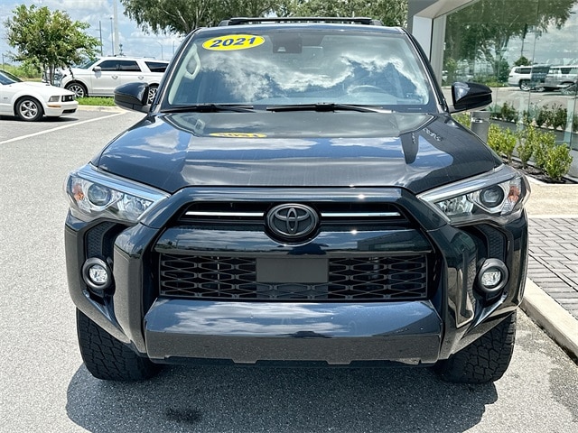 Used 2021 Toyota 4Runner SR5 with VIN JTEEU5JR2M5246007 for sale in Lakeland, FL