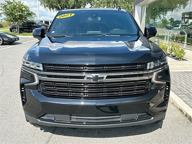 Used 2021 Chevrolet Tahoe RST with VIN 1GNSCRKD9MR488507 for sale in Lakeland, FL