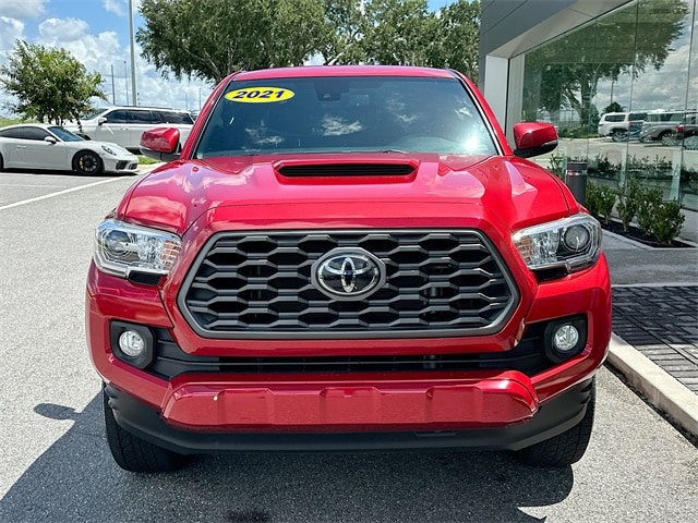 Used 2021 Toyota Tacoma TRD Sport with VIN 3TYCZ5AN4MT012024 for sale in Lakeland, FL