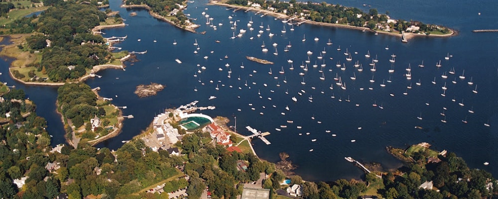 Larchmont, NY Scenic view of Larchmont, NY