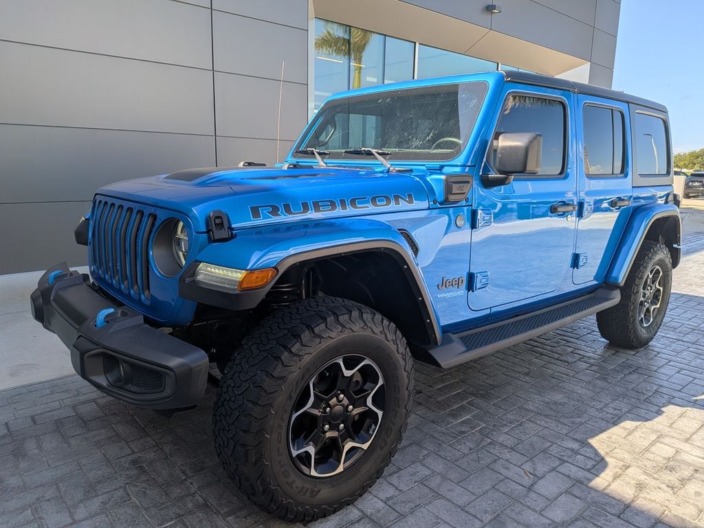 Used 2021 Jeep Wrangler 4xe Rubicon SUV