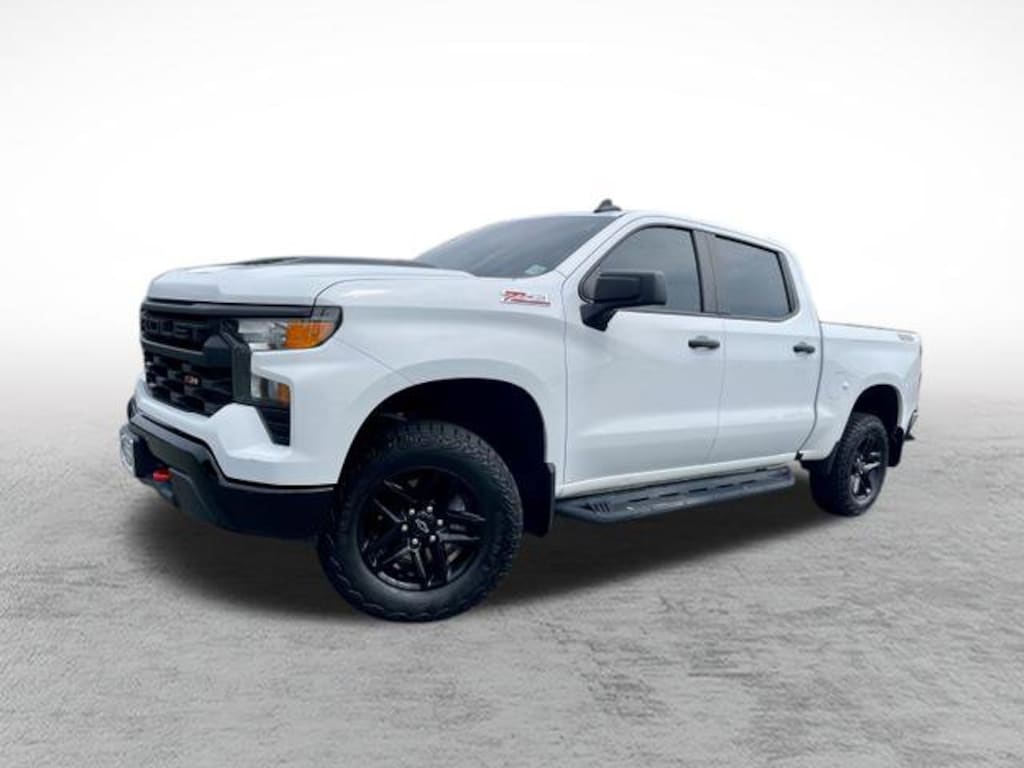 Used 2024 Chevrolet Silverado 1500 Custom Trail Boss Truck Crew Cab
