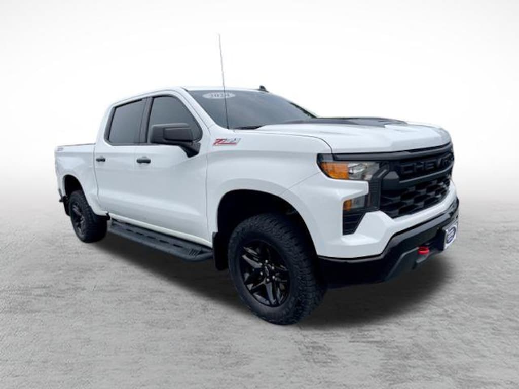 Used 2024 Chevrolet Silverado 1500 Custom Trail Boss Truck Crew Cab