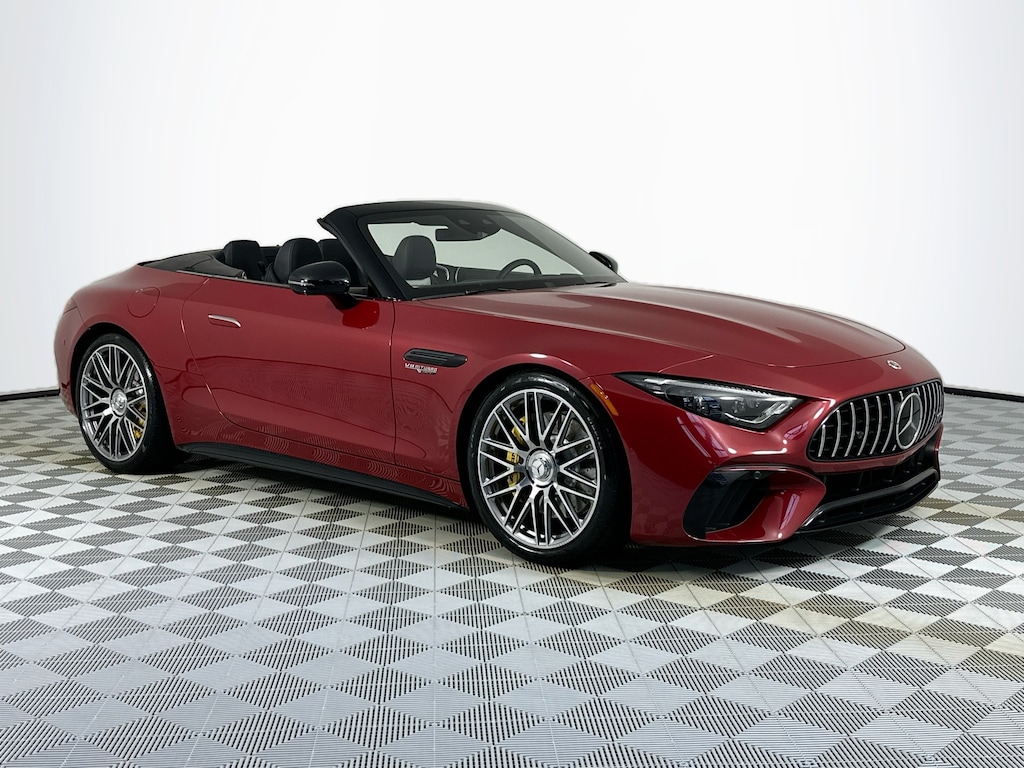 Used 2022 Mercedes-Benz SL-Class SL 55 AMG® 4matic® Convertible