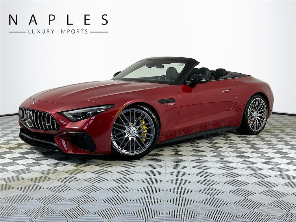 Used 2022 Mercedes-Benz SL-Class SL 55 AMG® 4matic® Convertible