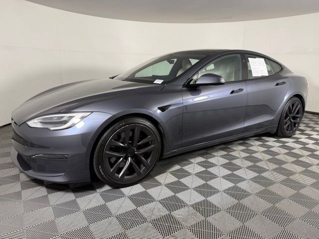 Used 2021 Tesla Model S Long Range Plus with VIN 5YJSA1E52MF438011 for sale in Alpharetta, GA