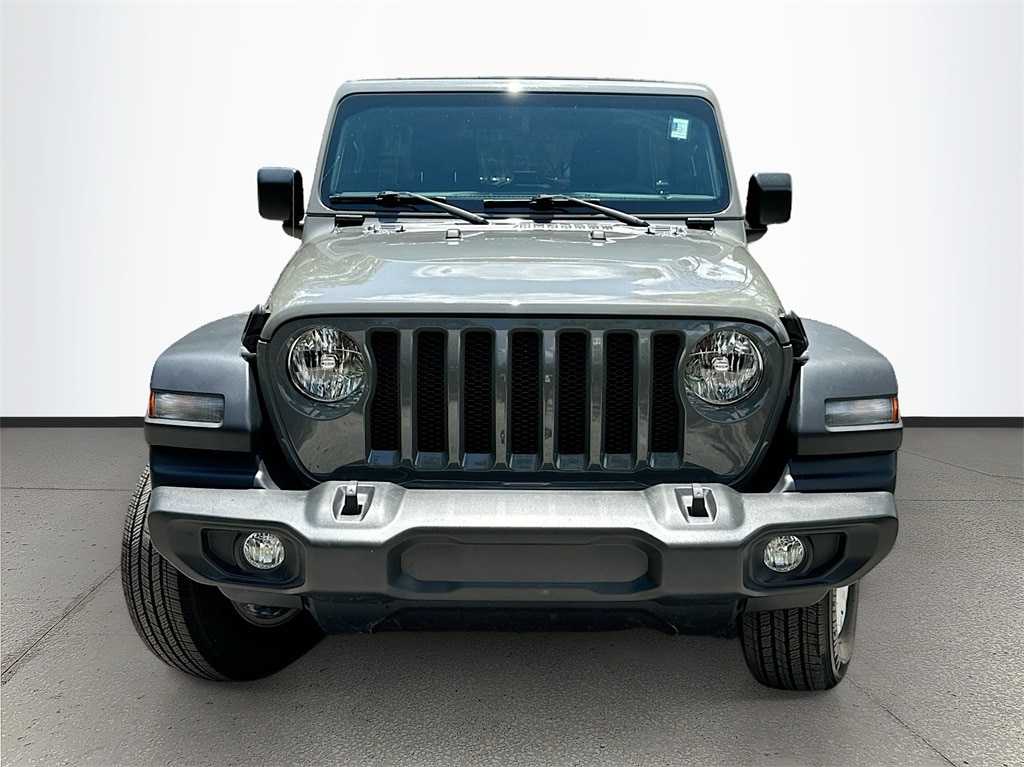 Used 2023 Jeep Wrangler 4-Door Sport S with VIN 1C4HJXDG8PW508305 for sale in Tampa, FL