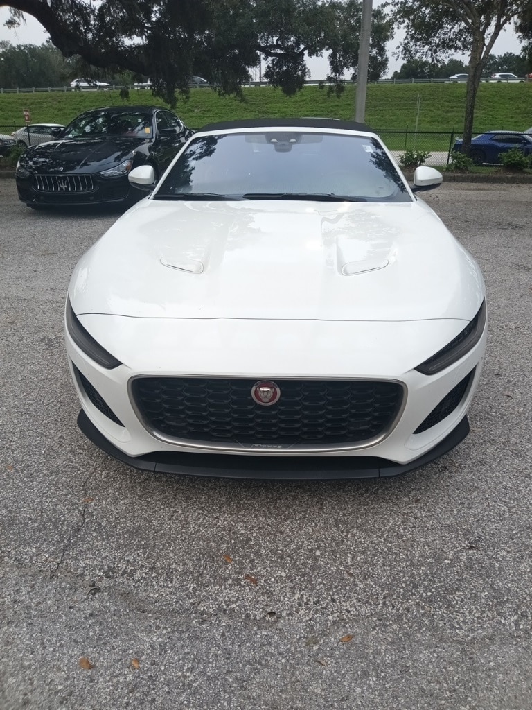 Used 2022 Jaguar F-TYPE Base with VIN SAJDD5EE1NCK77609 for sale in Tampa, FL