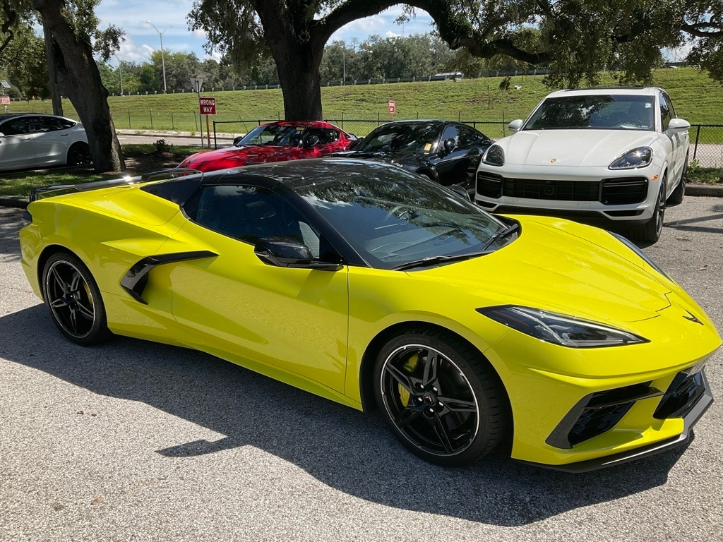 Used 2021 Chevrolet Corvette 3LT with VIN 1G1YC3D45M5124937 for sale in Tampa, FL