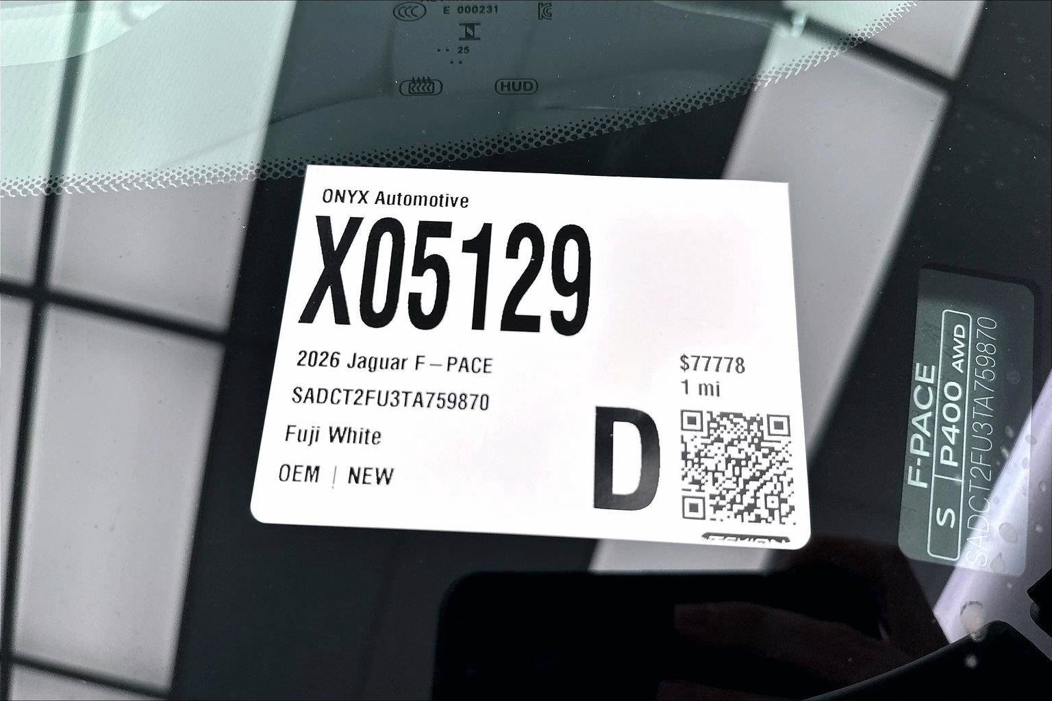 2026 Jaguar F-Pace R-Dynamic S - Photo 34