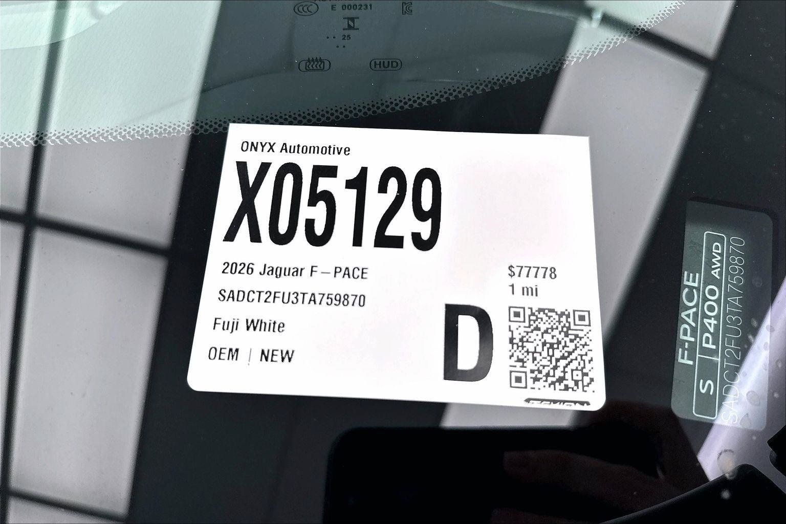 2026 Jaguar F-Pace R-Dynamic S - Photo 19