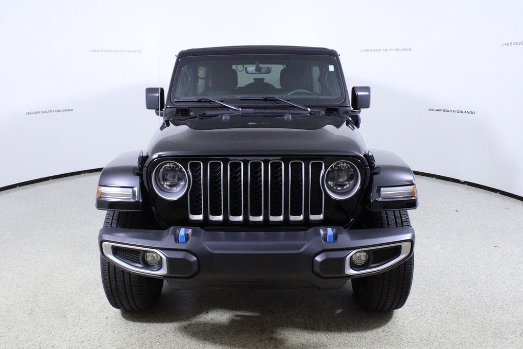 Used 2023 Jeep Wrangler 4xe Sahara 4XE with VIN 1C4JJXP61PW579639 for sale in Orlando, FL