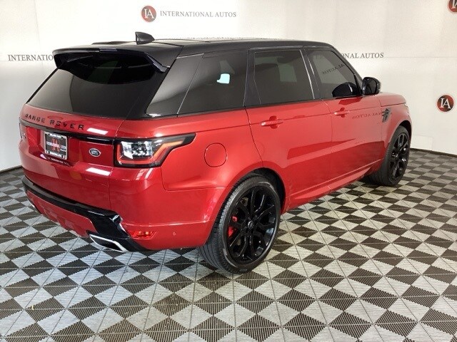 Certified 2022 Land Rover Range Rover Sport HSE with VIN SALWR2SE8NA237284 for sale in Tinley Park, IL