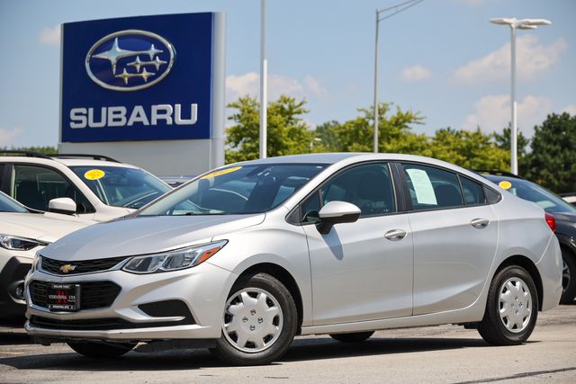 Used 2017 Chevrolet Cruze LS with VIN 1G1BC5SM9H7190812 for sale in Tinley Park, IL