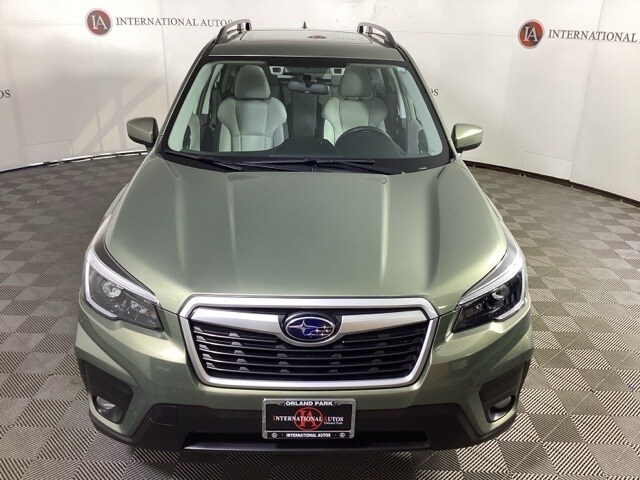 Used 2021 Subaru Forester Premium with VIN JF2SKAFC2MH583626 for sale in Tinley Park, IL