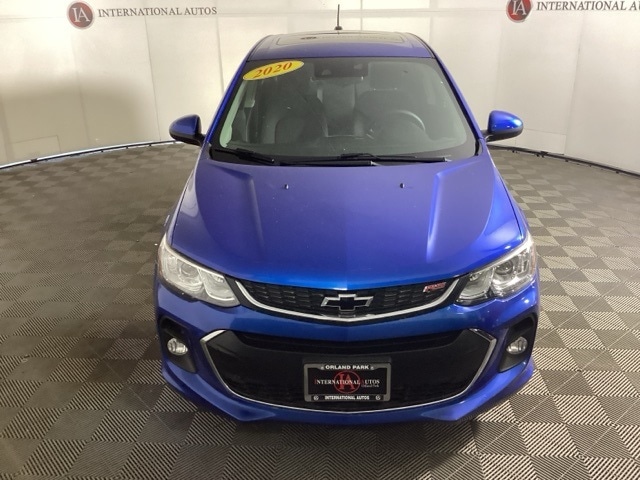 Used 2020 Chevrolet Sonic LT with VIN 1G1JD6SB5L4118206 for sale in Tinley Park, IL