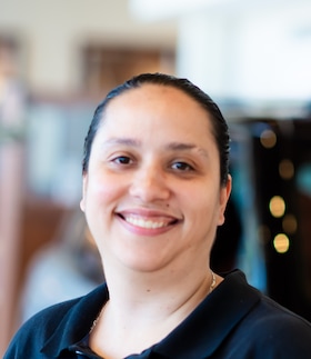 Staff member Rachel Collins from c0cc7203e27d