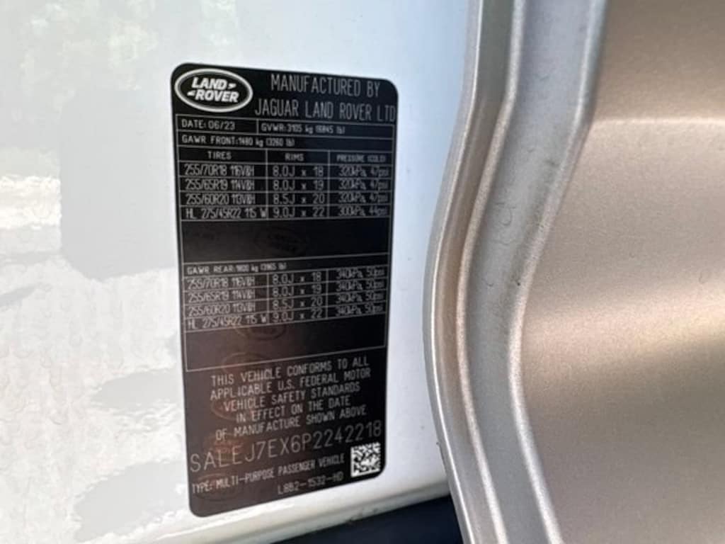 Certified 2023 Land Rover Defender S SUV