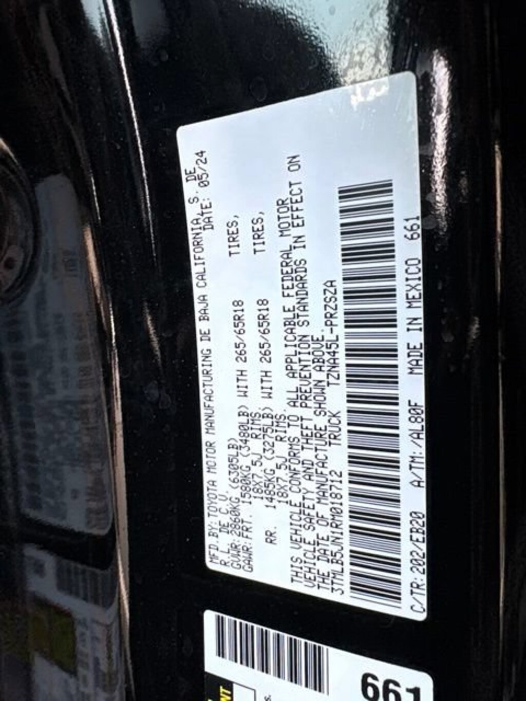 Used 2024 Toyota Tacoma Limited Truck Double Cab