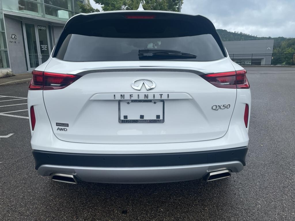 Used 2021 INFINITI QX50 Luxe Sport Utility