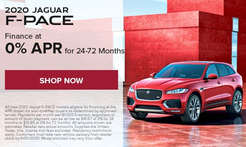 New Jaguar Finance Lease Incentives Specials In Fife WA