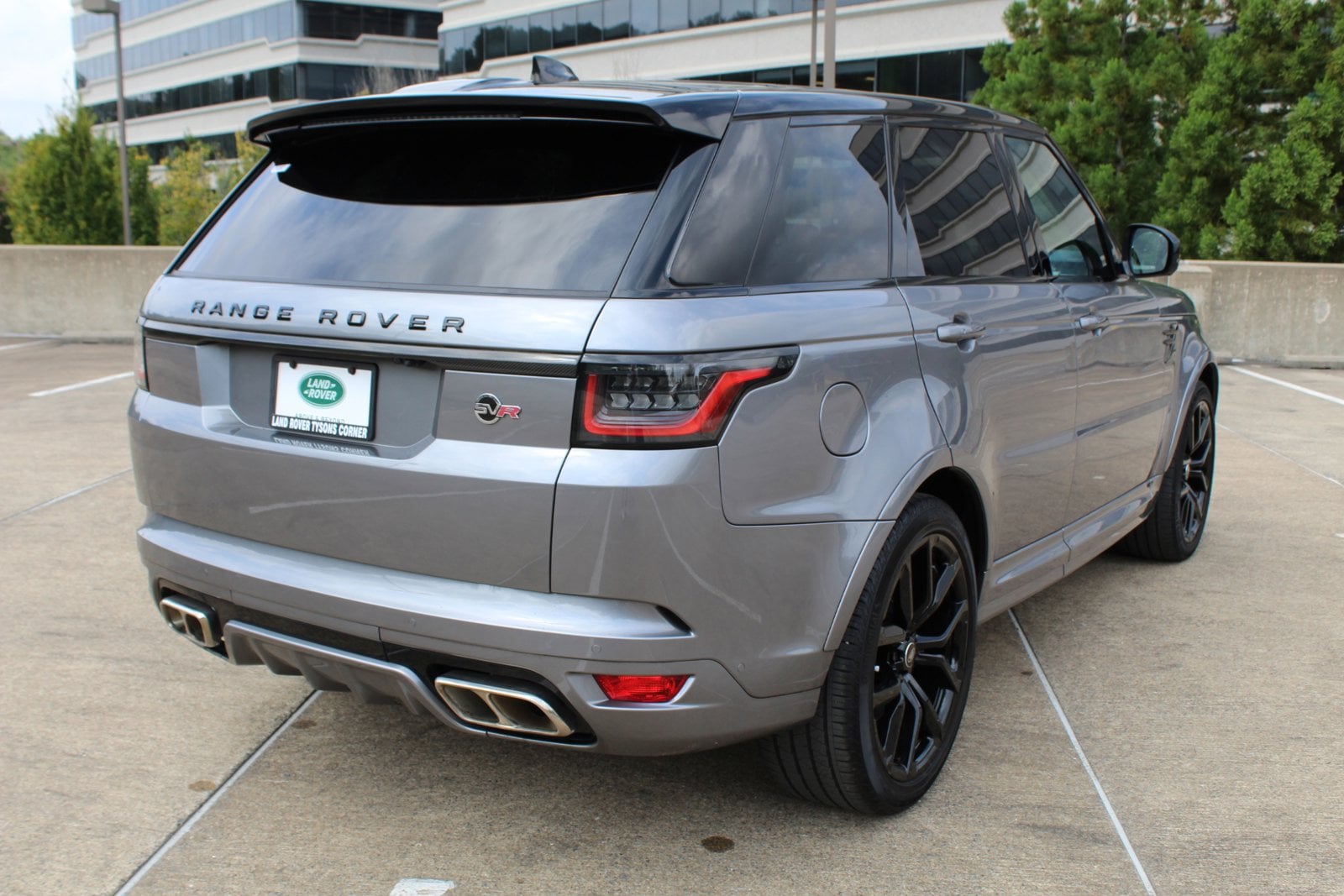 Used 2021 Land Rover Range Rover Sport SVR with VIN SALWZ2RE3MA750575 for sale in Vienna, VA