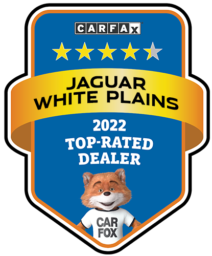 Jaguar White Plains CARFAX Top-Rated Dealer badge