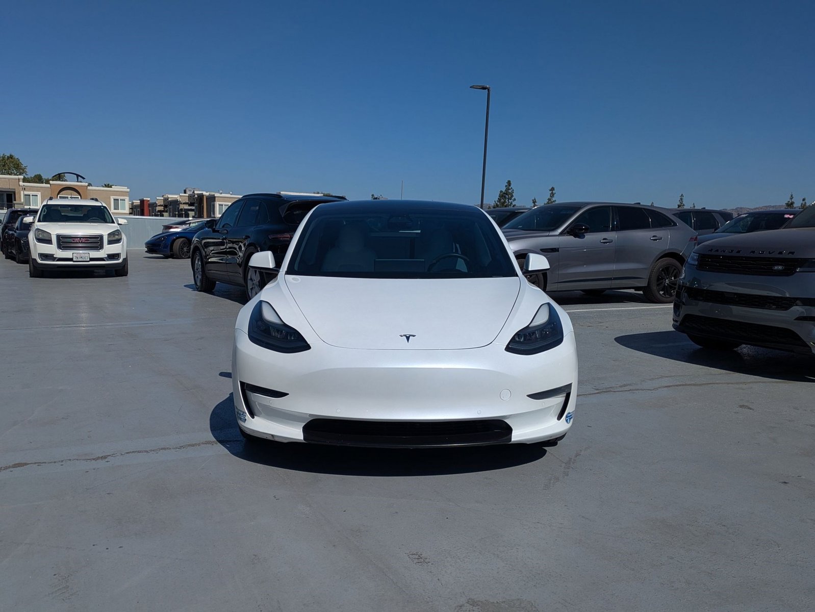 Used 2021 Tesla Model 3 Base with VIN 5YJ3E1EB7MF948076 for sale in Los Angeles, CA