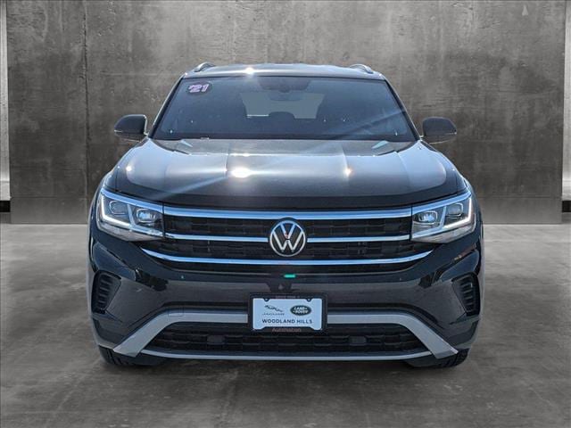 Used 2021 Volkswagen Atlas Cross Sport S with VIN 1V2AC2CAXMC239117 for sale in Woodland Hills, CA