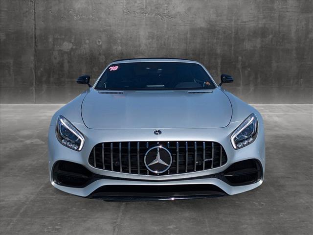 Used 2018 Mercedes-Benz AMG GT Roadster C with VIN WDDYK8AA6JA021410 for sale in Woodland Hills, CA