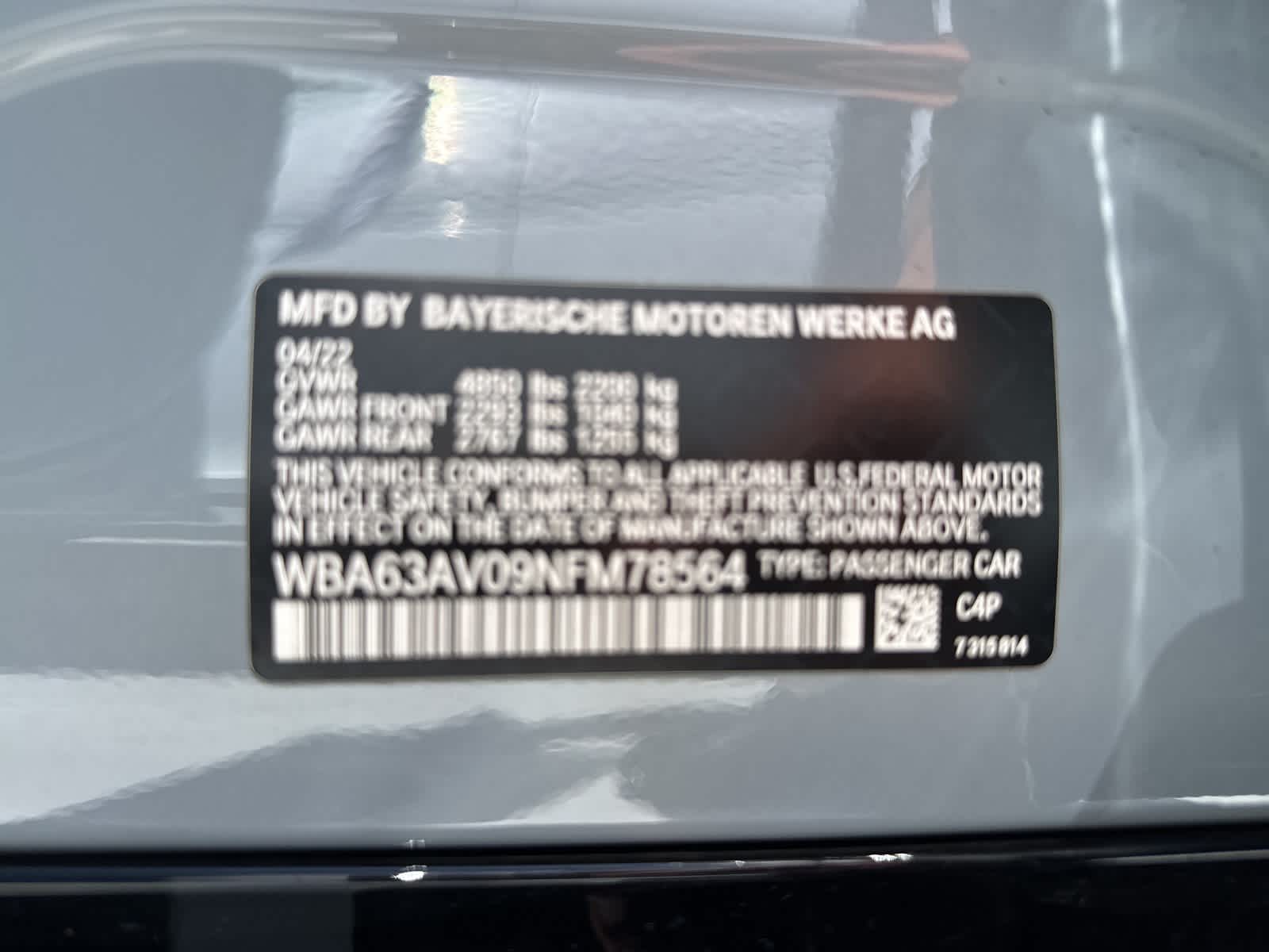 Thumbnail: 2022 BMW 4 Series - 6