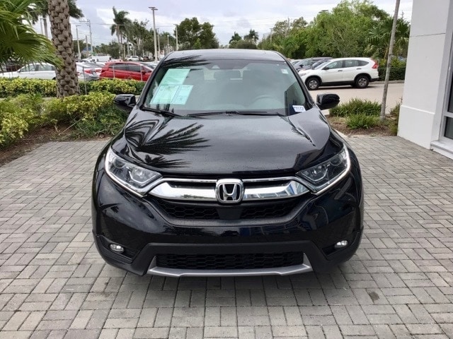 Used 2019 Honda CR-V EX-L with VIN 5J6RW1H86KA036465 for sale in Burlington, VT