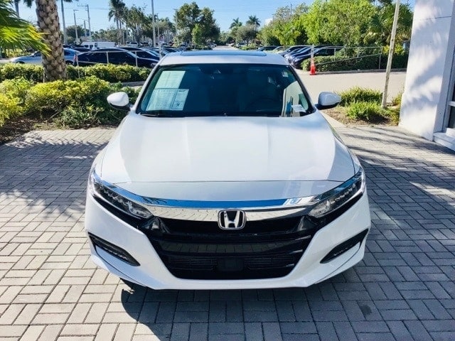 Certified 2018 Honda Accord EX-L with VIN 1HGCV2F51JA018985 for sale in Burlington, VT